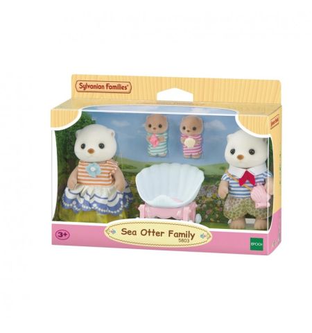 FAMILIA NUTRIA MARINA 5803 SYLVANIAN FAMILIES SYLVANIAN FAMILIES