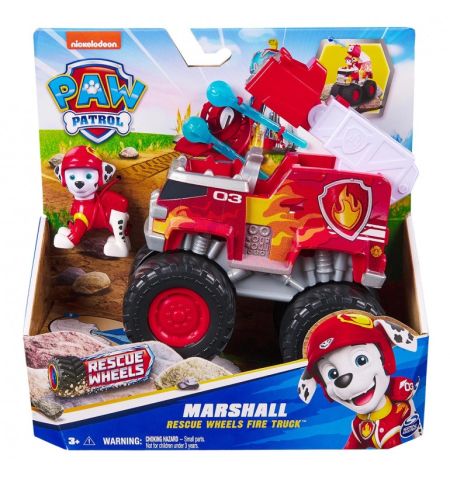 VEHICULO RESCUE WHEELS MARSHALL PAW PATROL