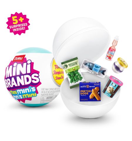 Mini Brands Fill the Fridge Mini Minis Cápsulas Coleccionables +8 años BOLA MINI BRANDS COMIDA