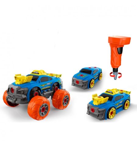 COCHE CON ACCESORIOS TUNNING 3 EN 1