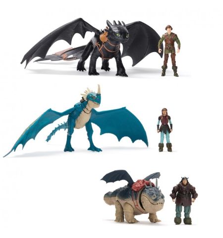SURTIDO DRAGONES CON VIKINGO DRAGON GRONCKLE