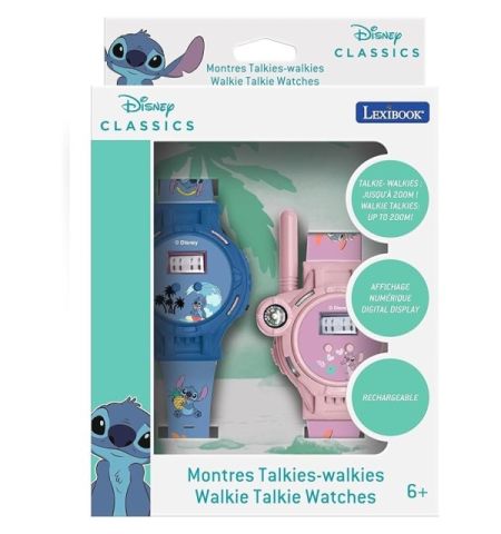 RELOJ WALKIE TALKIE STITCH RELOJ STITCH ANGEL