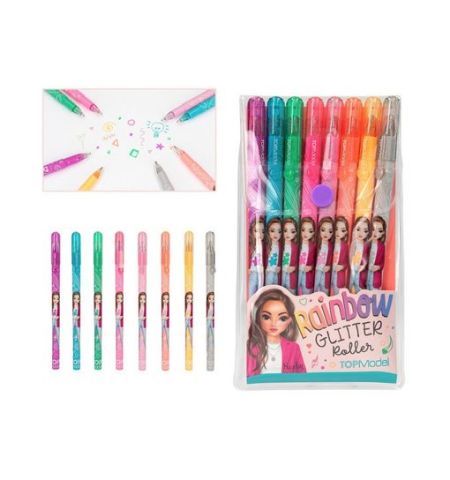 Topmodel Set De Gel Con Purpurina Arcoíris RAINBOW GLITTER ROLLER