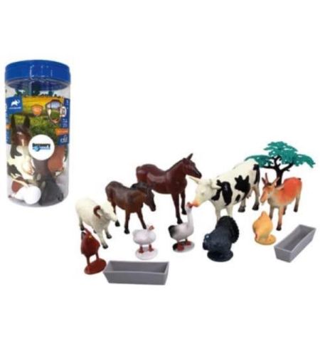 BOTE ANIMALES DE GRANJA 13PZ BOTE ANIMALES GRANJA