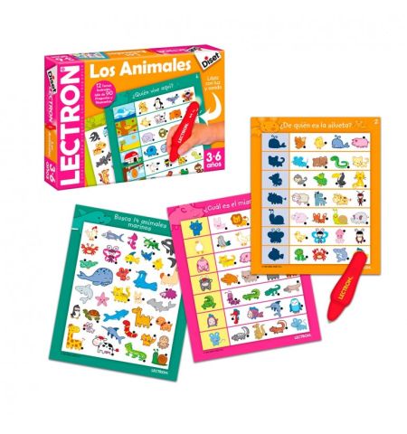 LECTRON LAPIZ LOS ANIMALES LOS ANIMALES