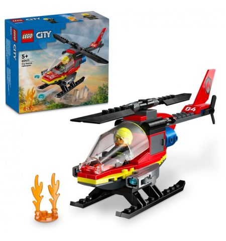 HELICÓPTERO DE RESCATE DE BOMBEROS LEGO CITY 60411 LEGO LEGO CITY 60411