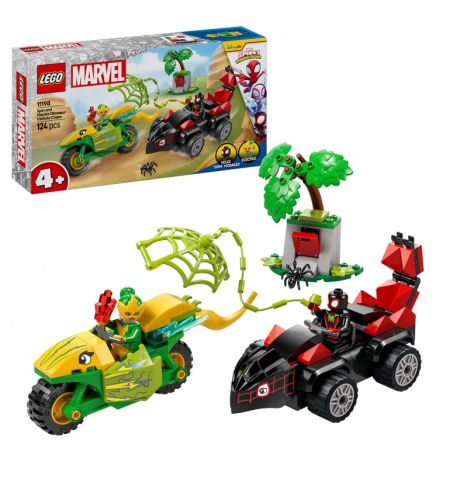 SPIN Y ELECTRO: DUELO DE VEHÍCULOS 11198 LEGO MARVEL LEGO MARVEL 11198