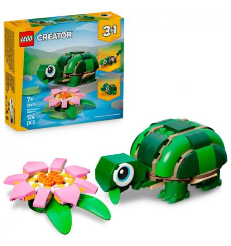 TORTUGA CON FLOR DE NENÚFAR 31377 LEGO CREATOR CREATOR 31377