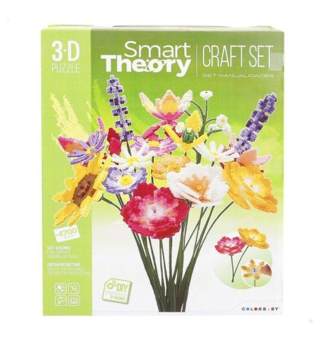 Puzzle 3d Ramo Flores Smart Theory 4700pzs LEGO FLORES