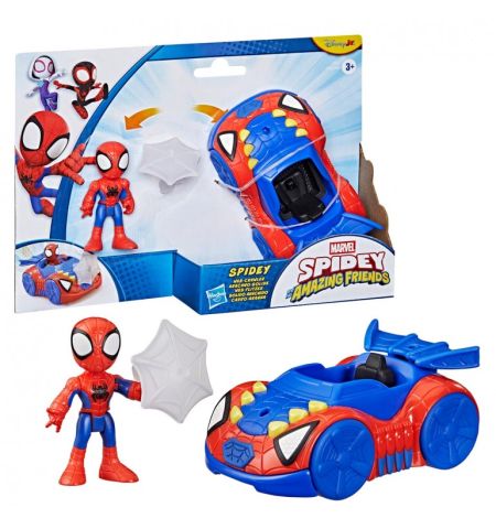 FIGURA SPIDEY Y BÓLIDO ARÁCNIDO SPIDEY BOLIDO ARACNIDO
