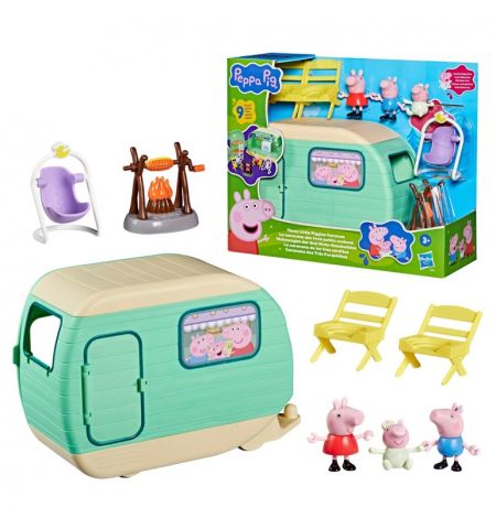 PEPPA PIG CARAVANA DE VACACIONES FAMILIAR PEPPA PIG CARAVANA VACACIONES FAMILIAR