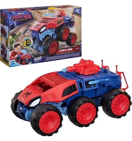 VEHICULO SPIDERMAN SUPER TANQUE MORDEDOR 2 EN 1 SPIDERMAN SUPERTANQUE MORDEDOR 2 EN 1