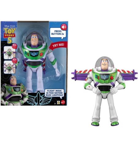 FIGURA DELUXE PARLANCHINA BUZZ TOY STORY EDICION DE ALTA TECNOLOGIA DE BUZZ LIGHTYEAR CON MODO VUELO
