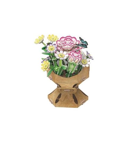 Bouquet de flores Worldbrands: Clavel PUZZLE 3D FLORES