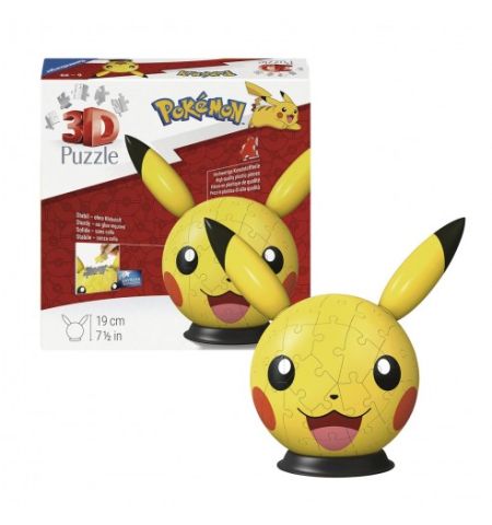 PUZZLE 3D PIKACHU CON OREJAS