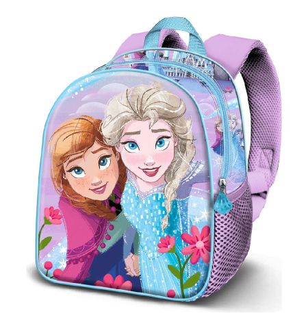 Mochila 3d Infantil Frozen Con Espalda Acolchada Mochila 3d Infantil Frozen Con Espalda Acolchada