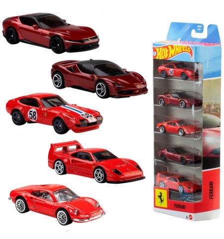 PACK 5 VEHÍCULOS FERRARI PACK 5 VEHÍCULOS FERRARI