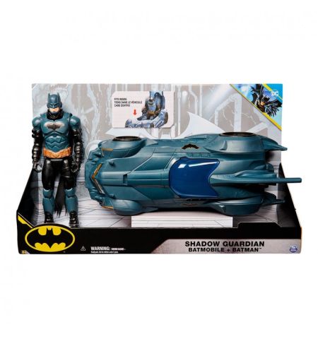 FIGURA BATMAN 30 CM Y BATMOVIL FIGURA BATMAN 30 CM Y BATMOVIL