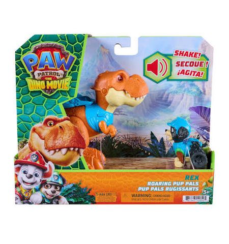 DINO RUGIENTE Y FIGURA PAW PATROL DINO RUGIENTE Y FIGURA PAW PATROL