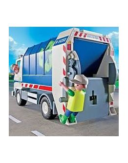 CAMION DE RECICLAJE CON LUCES