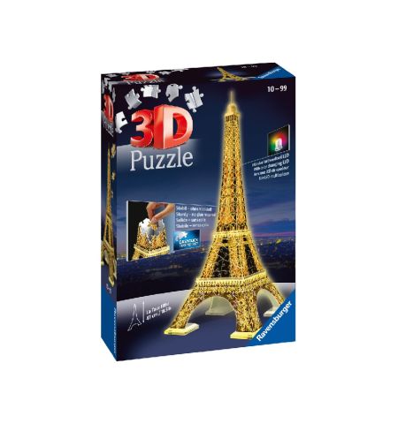 PUZZLE 3D TOUR EIFFEL NIGHT EDITION 12579 RAVENSBURGUER