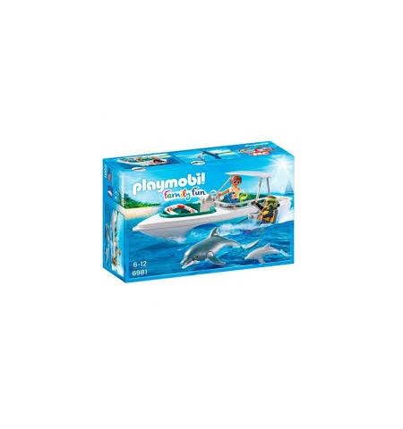 Playmobil Family Fun Viaje De Buceo PLAYMOBIL FAMILY FUN 6981