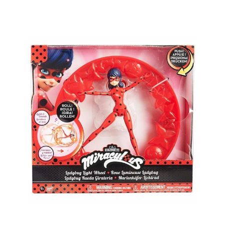 ADYBUG LIGHT WHEEL Action Deluxe Playset Figura de juguete LADYBUG
