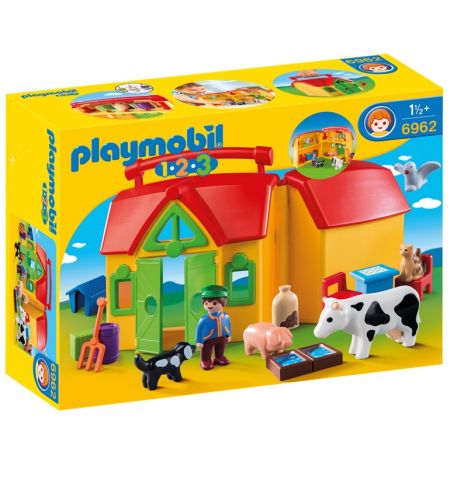 1.2.3 GRANJA MALETIN PLAYMOBIL PLAYMOBIL 6962
