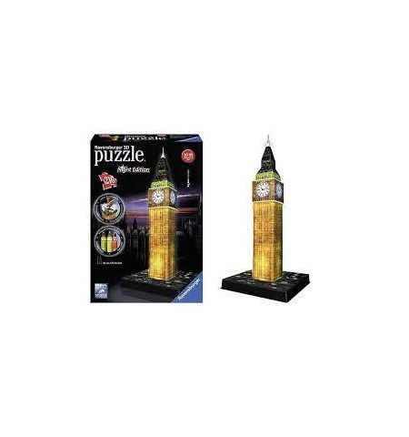 PUZZLE 3D BIG BEN CON LUZ 39 CM. 216 PIEZAS PUZZLE 3D