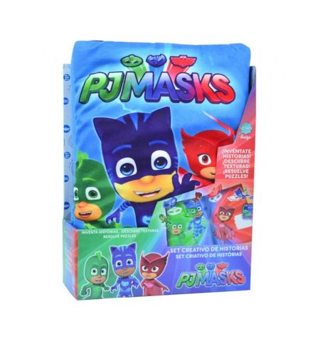 Pj Masks Set Creativo De Historias COJIN MAGICO PJAMAS